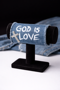 Love Denim Cuff Bracelet-Fruit of the Spirit