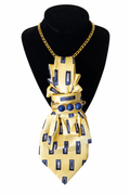Beyond Denim Statement Tie Necklace-SINGULAR EDITION